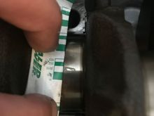 All mains were between .0015" and .0018" at the largest (#2)