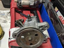 Finished PS pump, spring goes on top of valve body, not the way it is in the photo