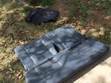 I got the rear seats and trunk carpet since the white hatch was basically gutted when I got it. Installed it that day.