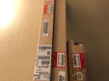Left Roof Molding, Right Roof Molding, JDM SiR II Thin Side Moldings BNIB 