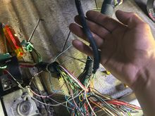 Brake switch connector. Photo A