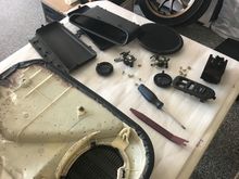 Everything getting a once over.