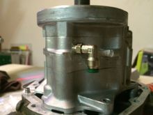 Tapped and plumbed in.