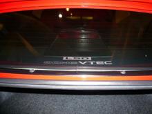 JDM LSD and DOHC VTEC window stickers................