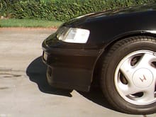 My Black CRX SI Front