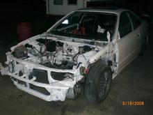 slowly going back together