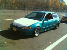 1992 Honda Civic CX h/b AKA the FROG