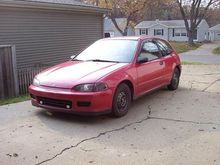 1993 Honda Civic CX - Milano Pink - SOLD 11/12/05