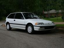 5% back and rear sides, 20% front sides