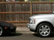 1994 Acura NSX and Range Rover HSE