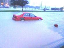flooded