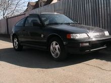 crx when first bought, well after a car wash.
Original wheels, pinstripes, and motor 142 k. complete interior.
Came from Canada.