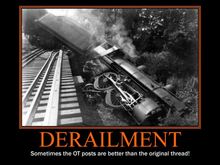 Derailed thread