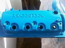 Valve cover painted