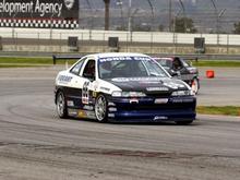 #66 DC2 JDM Integra Type R 2.0 B18C. Opening round of the 2005 Honda Cup Championship. Followed by our #65 K-20 Powered car driven by Tom Lepper
Tom won the '05 SCCA Honda Cup Championship