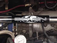 Benen 3 point strut bar. Yes it actually does make a difference.