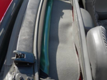 More clean shots of interior.  Its never had a stain in it.  This car is practically brand new.  Convertible leather cover also still with car.
