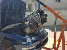 I said fuck it, might as well take out the motor too lol
