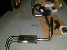 Some of the new 3 inch exhaust