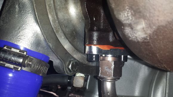 Yo see how that fastener is oily? I keep having a drip there. That is the lowest point however. Just seems like a lot of oil to me.