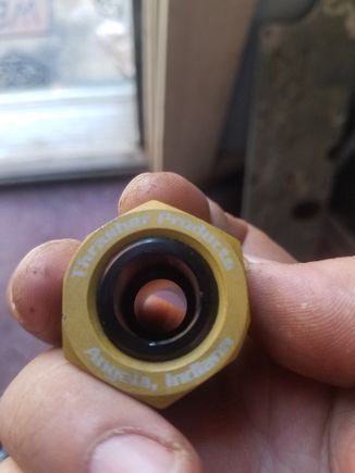 7/8-14 aluminum jam nuts