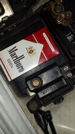 Top view of Ignition Coil 