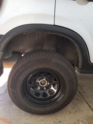 With aerogenics supposed 1" lift lol
