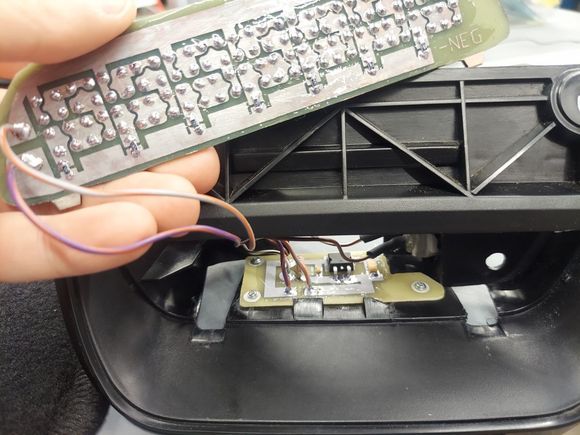 I traced the outline in CAD, and then built a small control board with the 220ohm 2 watt resistor in parallel.  I