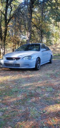 My daily beater ej with a b18b1/b16 trans fbo. Its slept on and preparing for 15+ pounds of boost!