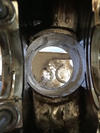 D16Y7 cylinder sleeve with some scrapes but looks OK to sleeve?