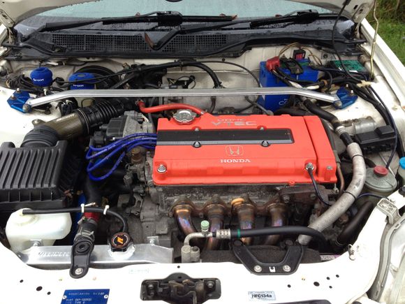 well my spoon intakes showed up and I installed it. super happy with it I didn't like the top fuel intake Im actually trying to seek it as I type this.