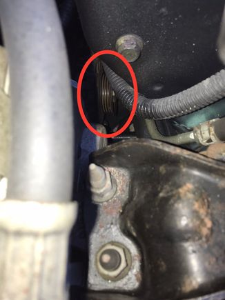 Pulley missing belt?