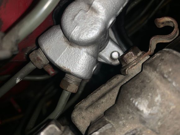 Close to brake thing and iacv 