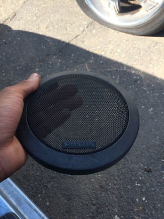 Speaker cover from the pick and pull