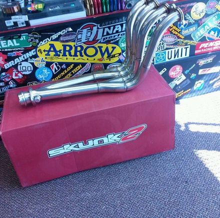 My skunk2 headers