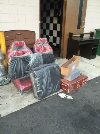 All the stuff going in that day