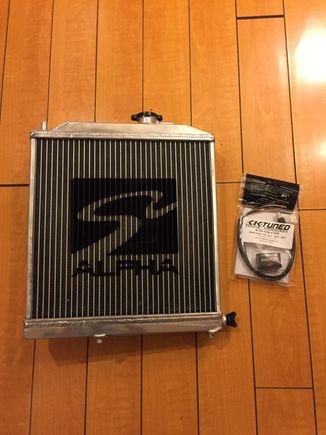 Well Santa was good to me this year. With the k-tuned s2k cluster adapter we can finish up the install video for s2k cluster into ef. That will be released here shortly hopefully. And with the skunk2 half core radiator to make room for my 60 trim. Just wait till you guys see what manifold I will be running 😬