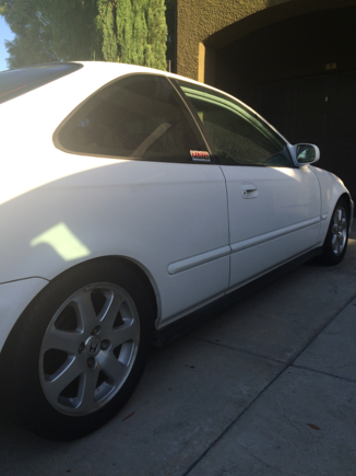 Added the Honda Motors Online sticker to add a little extra street cred. lol