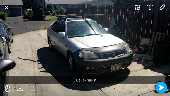 Duel exhaust mod.