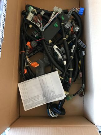 Under dash harness