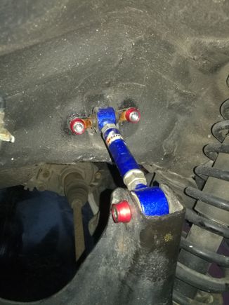 Camber red washers