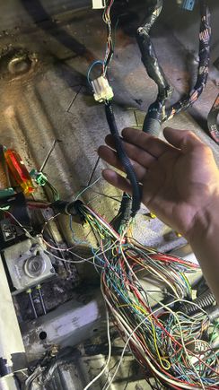 Brake switch connector. Photo A