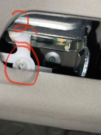 Plastic part that won't let me remove the existing one, and I am afraid of breaking!