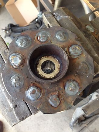 Welded up