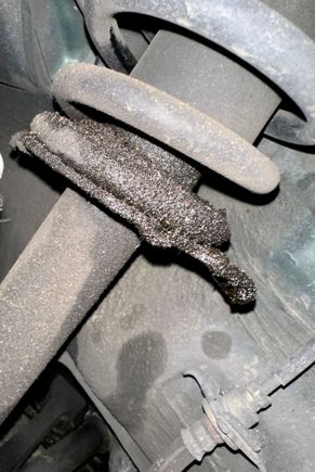 front passenger wheel close-up.