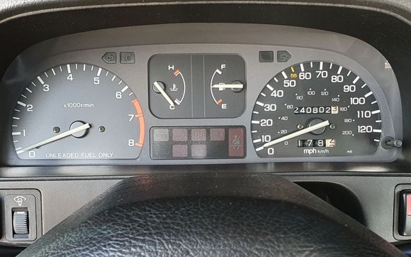 replaced engine at ~120 miles