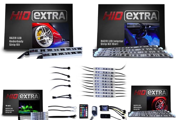 HIDextra LED Light Strips