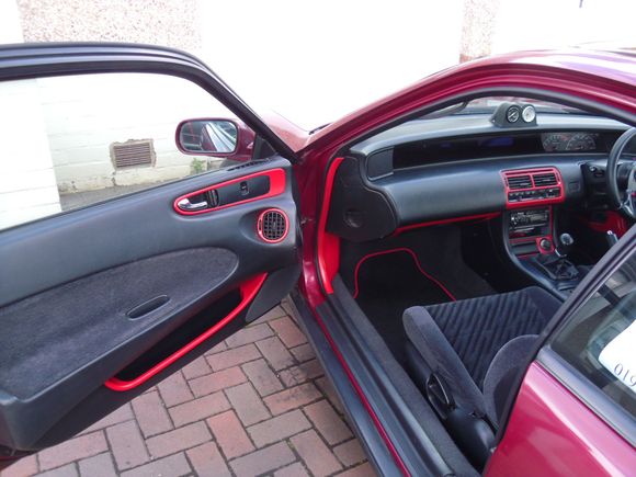 pain staking trim painting was done