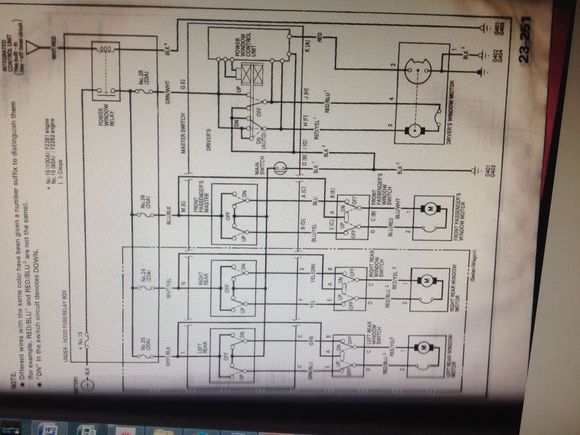 Not the best, but you should be able to make out wire colors to help you trace back and identify the problem wires