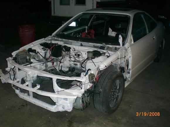 slowly going back together